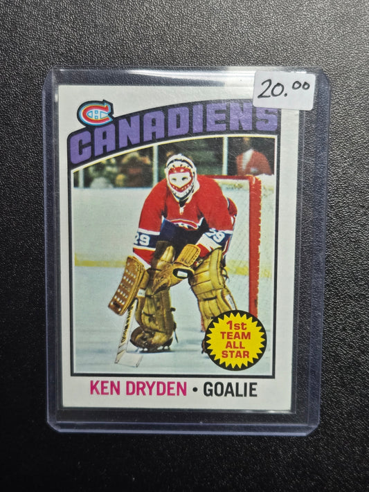 1976-77 Ken Dryden Topps #200