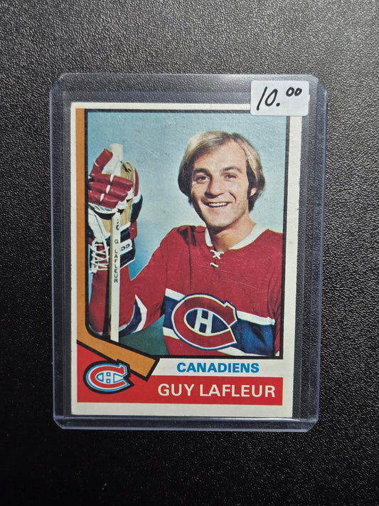 1974-75 Topps Guy Lafleur #232