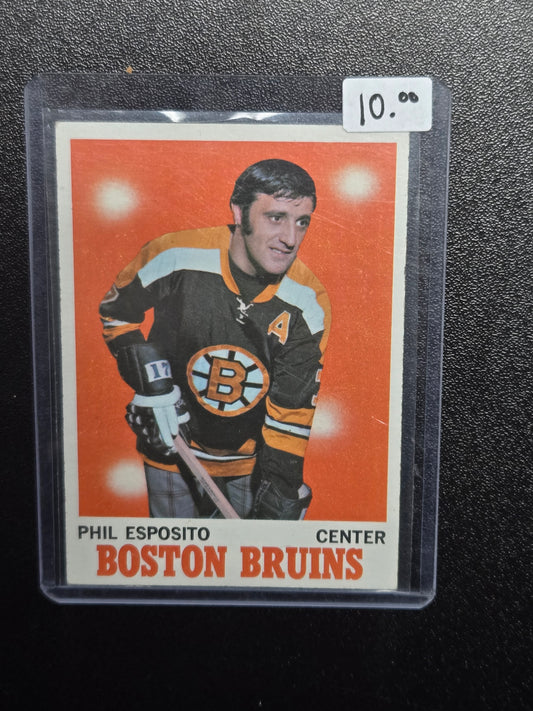 1970-71 Phil Esposito O-Pee-Chee Hockey Bruins #11