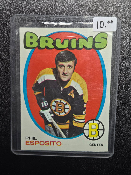 1971-72 OPC O PEE CHEE NHL Hockey #20 PHIL ESPOSITO