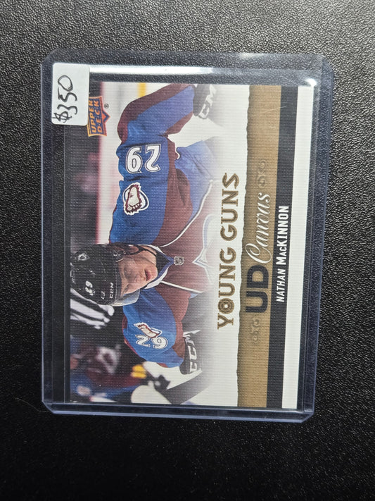 2013-14 UD Series 1 Nathan MacKinnon Young Guns UD Canvas #C114