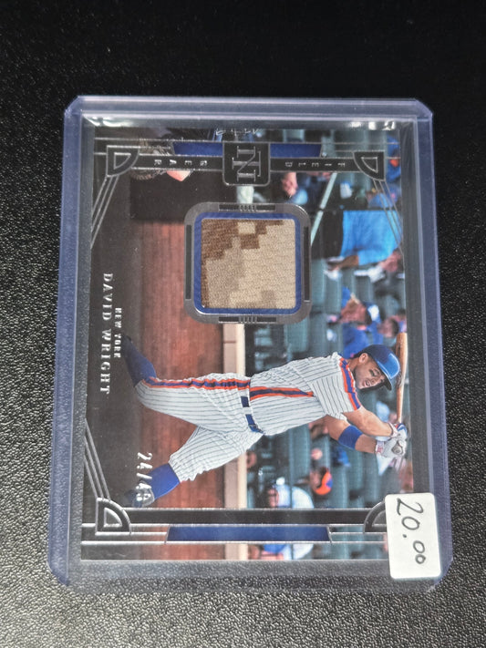 2023 Panini David Wright National Treasures 24/49 Patch #FG-DW